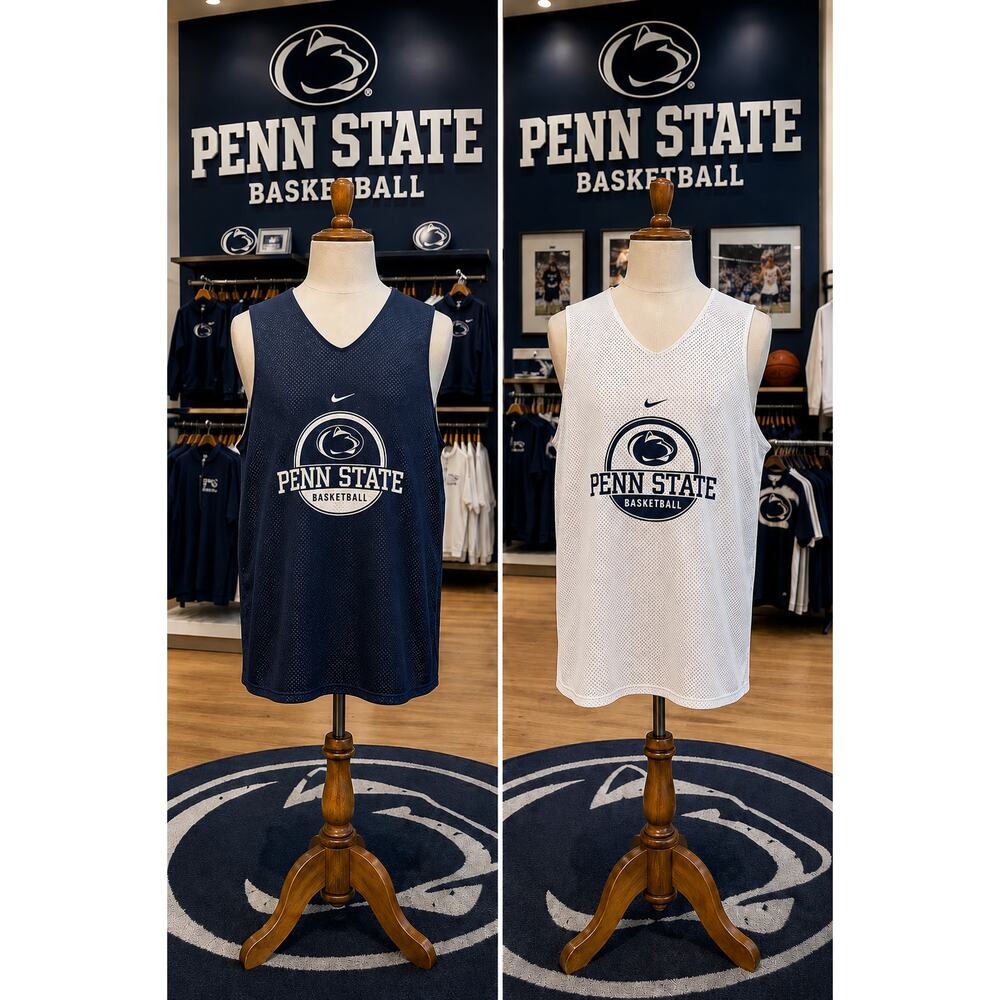 Nike Penn State Basketball Reversible Jersey Size L